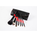 Animal Hair Makeup Brushes Within 7 PCS PU Bag.